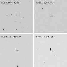 discovery of four doubly imaged quasar lenses from the sloan