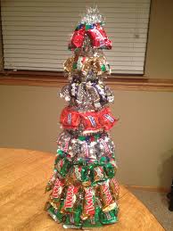 Candy Bar Christmas Tree Christmas Candy Crafts Candy Christmas Tree Diy Christmas Candy