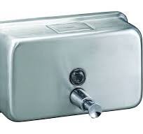 Bradley Surface Mount Horizontal Liquid Soap Dispenser 40oz ...