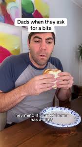 Dad's Bite: A Hilarious Skit with a Sandwich