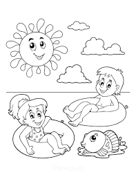 Select a coloring game and then begin your coloring skills. 74 Summer Coloring Pages Free Printables For Kids Adults