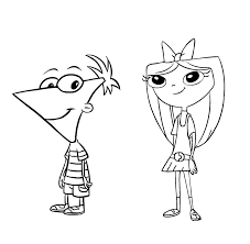 Welcome in free coloring pages site. Phineas And Ferb Coloring Pages To Print