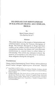 Lia memiliki perawakan yang cukup sempurna bagi pandangan seorang laki2, dengan tinggi 164cm,kulitnya putih,mulus,ramping. Pdf Islamisasi Dan Kristianisasi Di Kalangan Orang Asli Temuan Broga