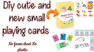If you're into tarot card reading, our personalized tarot cards maker will be a perfect addition to your professional services. Diy Cute And New Small Playing Cards How To Make Cute Mini Playing Cards At Home Craftandslimehub Youtube