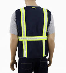 Lime green reflective safety vest with pockets. Safety Depot Navy Blue Reflective Safety Vest With Pockets 8038 Nv 5xl Walmart Com Walmart Com