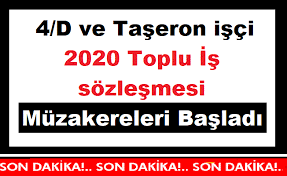 We did not find results for: Saglik Bakanligi 4 D Ve Taseron Isci 2020 Toplu Is Sozlesmesi Muzakereleri Basladi