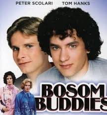 Watched this goofy show every week it was on. 44 years ago today, the TV  show "Bosom Buddies" starring Peter Scolari and Tom Hanks premiered