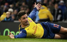 Olivier Giroud It S Great To Hear I M Arsenal S First Choice Centre Forward Http Www Squawka Com News Olivie Manchester City Football Highlight Football