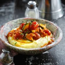Polenta Aux Legumes Et Au Thon Recettes Recette Recette Polenta Recettes De Cuisine Recette