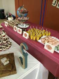Travel Theme Bridal Shower Dessert Table Setup Bridal Shower Desserts Bridal Shower Desserts Table Shower Desserts