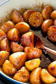 Gamja Jorim Korean Braised Potatoes Recipe Easy Korean Recipes Korean Potato Side Dish Korean Side Dishes