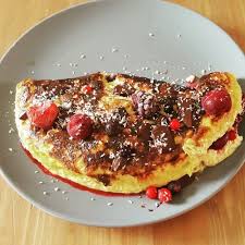 Omelette Sucree Keto Delices Omelette Sucree Aliments Keto Omelette