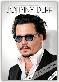 Jun 17, 2020 · johnny depp is an actor known for his portrayal of eccentric characters in films like 'sleepy hollow,' 'charlie and the chocolate factory' and the 'pirates of the caribbean' franchise. Johnny Depp 2021 Von 9783800335022 Kalender