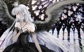 She has a dark skin tone. 56 Dark Anime Girl