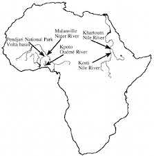 Africa is the world's second largest and second most populous continent, after asia.it is famous for its savanna, its jungles, and the sahara (desert). Outline Of The African Continent Showing Sampling Sites Of The Study Download Scientific Diagram