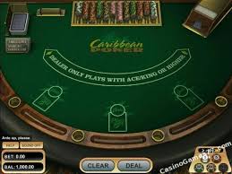 Caribbean Poker Poker Table Games Casino Games