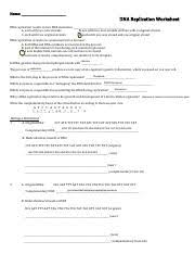 (1) helicase begins to break the hydrogen bonds between nitrogen bases (2) free floating nucleotides pair up with exposed nitrogen bases (3) dna polymerase . 1514856733 Pdf Name Dna Replication Worksheet Dna Replication Results In Two Dna Molecules A Each With Two New Strands B One With Two New Strands And Course Hero