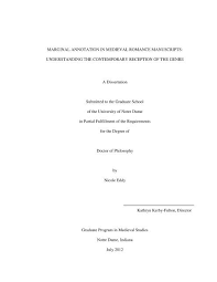 Read brawling go chapter 125 online free at manganelos.com ✅. Marginal Annotation In Medieval Romance Manuscripts