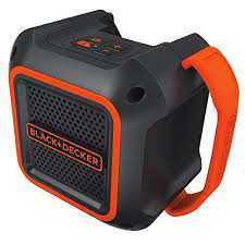 Black Decker Portable Power Station Black Decker Bdbts20b 20v Max Wireless Bluetooth Speaker With Adapter Wirelessly Stream Music And Audi Bluetooth Speaker Wireless Speakers Bluetooth Speaker