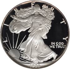 Value Of 1986 1 Silver Coin American Silver Eagle Coin