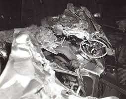 The scariest car story out there is the story of james dean's little bastard, the porsche 550 in which his ticket was eternally punched on september 30th, 1955. Shocking Unseen Photos Showing The Wreckage Of Hollywood Star James Dean S Car Crash Go Up For Auction At 16 000