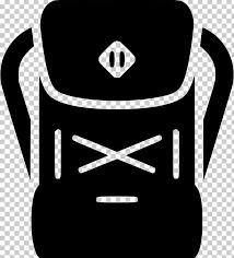 Black and white backpack clipart. Bag En Bag Clipart Black And White