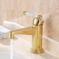 luxury polish brass single handle