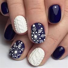 Latest minimalist nail art ideas for spring 2019. 30 Snowflake Square Winter Nails Ideas Try In 2019
