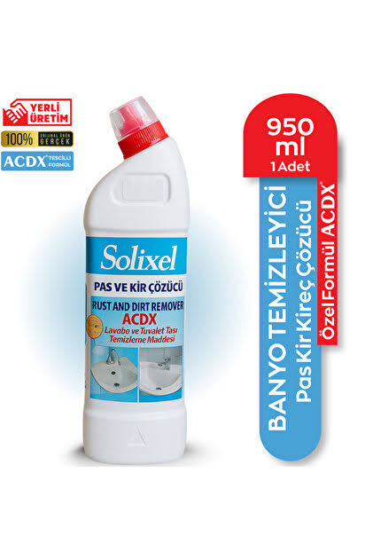 Solixel pas ve kir çözücü 950 ml 