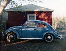 Image result for Dark Blue 1950 Beetle