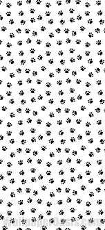 Free Black And White Paw Print Iphone Wallpaper This Design Is Available For Iphone 5 Through Iphone X Iphone Prints Paw Wallpaper Iphone Background Wallpaper