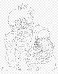 Download and print free goku and gohan coloring pages. Dragon Ball Z Future Trunks Coloring Pages With 12 Future Gohan And Trunks Drawing Clipart 1398938 Pikpng