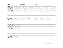 These printables are for kids of all ages and especially for beginner learners. Free Printable Cursive Handwriting Worksheets
