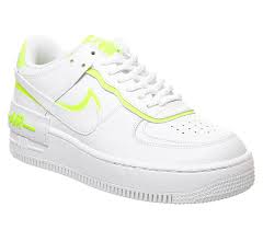 Nike air force 1 shadow, custom air force 1, pink nike air force 1, nike fashion shoes,women's af1, women's air force 1 angelopennimpede 4.5 out of 5 stars (2) sale price $111.53 $ 111.53 $ 159.33 original price $159.33 (30%. Nike Air Force 1 Shadow Trainers White Lemon Venom Hers Trainers