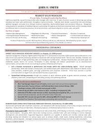 corporate sales manager resume