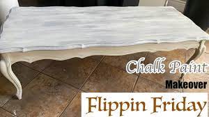 See more ideas about chalk paint coffee table, coffee table, coffee table makeover. Coffee Table Makeover With Chalk Paint Flippin Friday Youtube