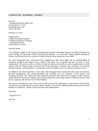 Internship Cover Letter Examples 9 Free Templates In Pdf Word Excel Download