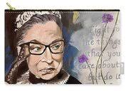 Ruth Bader Ginsburg Painting by Nancy Hilliard Joyce