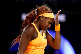 Coco Gauff smashes racket in frustration after 59-minute collapse in Australian Open quarterfinal