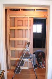 Bathroom Belly Big Bathrooms Pocket Doors Diy Door