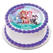 Non ho una foto buona da vicino che si vede la foto. Cialda Enchantimals Personalizzabile