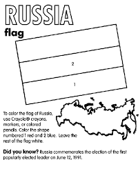 Use crayola® crayons, colored pencils, or markers to color the flag of argentina. Russia Coloring Page Crayola Com