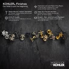 Kohler carburetor kits available online and ready to ship direct to your door. Kohler K T14490 3 Bv Brushed Bronze Purist Single Cross Handle Volume Control Valve Trim Less Valve Faucetdirect Com