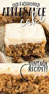 Applesauce Cake Easy Cake Recipes Applesauce Cake Applesauce Cake Recipe