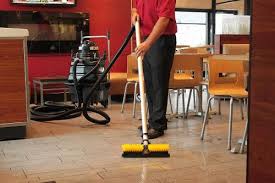 Five Tips For Keeping Commercial Kitchen Floors Clean Residential Cleaning Restaurant Cleaning Clean Kitchen Floor