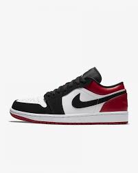 Legjobb minőség Nike Air Jordan 1 férfi cipő alacsony fehér / tornaterem  piros / fekete 553558-116 Online Shop Akció