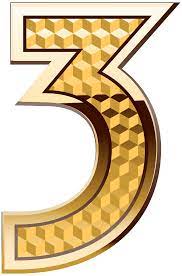 Https Gallery Yopriceville Com Free Clipart Pictures Decorative Numbers Gold Number Three Png Clip Art Image Art Images Clip Art Free Clip Art