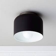 Black flush mount ceiling lights canada. Bell Black Flush Mount Light Reviews Cb2 Canada