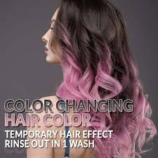 I love that it is a little bit edgy and still really easy maintenance for my. Punky Black To Pink Colour Mood Switch Heat Activated Temporary Hair Beauty4eu Com
