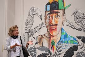 Estudantes do Vida Ativa visitam exposições de arte